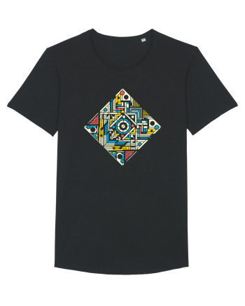 ABSTRACT GEOMETRIC MINIMALIST 4 Black