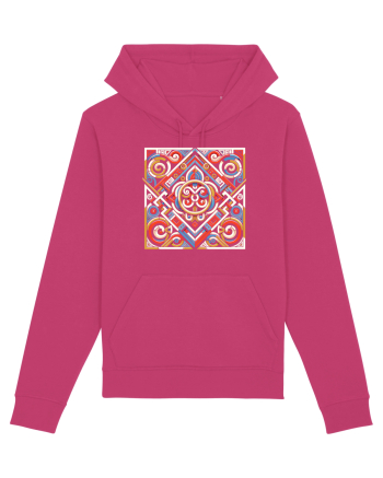 ABSTRACT GEOMETRIC 3 Raspberry