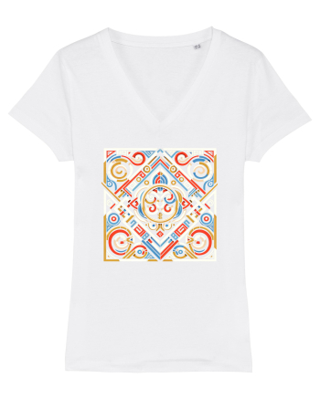 ABSTRACT GEOMETRIC 3 White