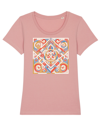 ABSTRACT GEOMETRIC 3 Canyon Pink