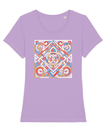 ABSTRACT GEOMETRIC 3 Lavender Dawn