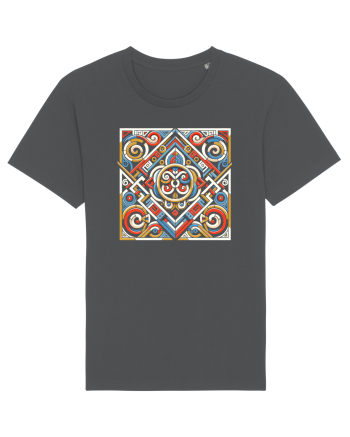 ABSTRACT GEOMETRIC 3 Anthracite