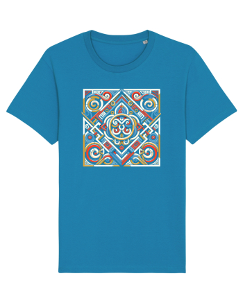 ABSTRACT GEOMETRIC 3 Azur
