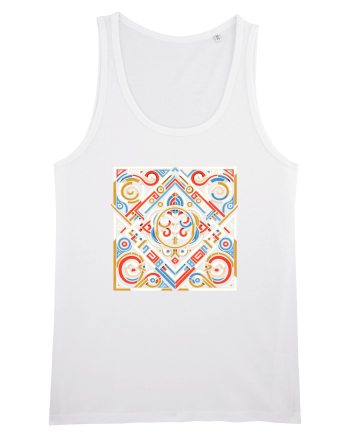 ABSTRACT GEOMETRIC 3 White
