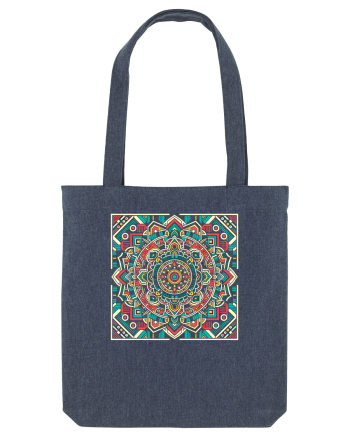 ABSTRACT GEOMETRIC 4 Midnight Blue