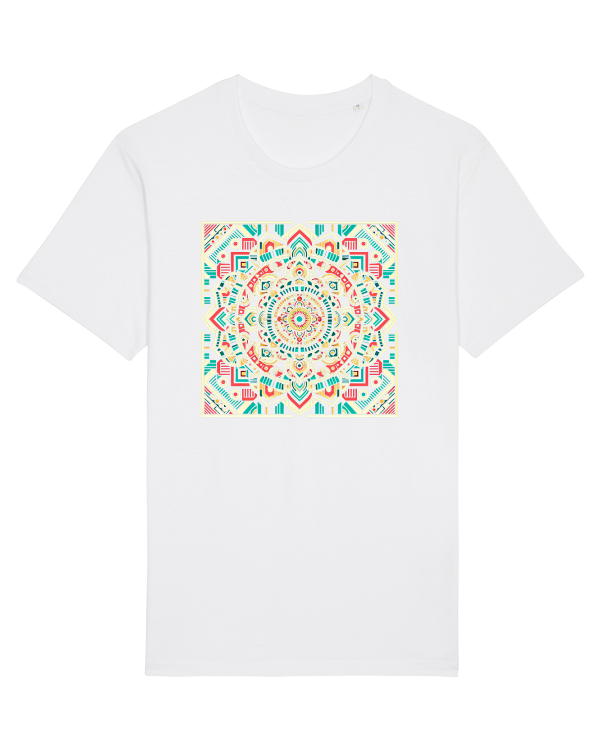 Tricou mânecă scurtă Unisex Rocker White