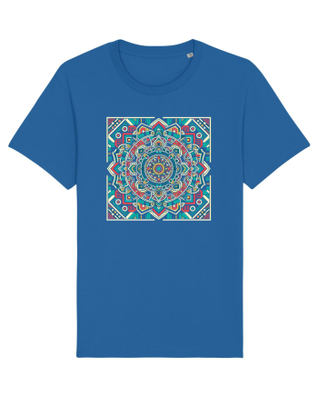 ABSTRACT GEOMETRIC 4 Royal Blue