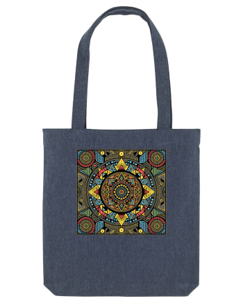ABSTRACT GEOMETRIC 5 Midnight Blue