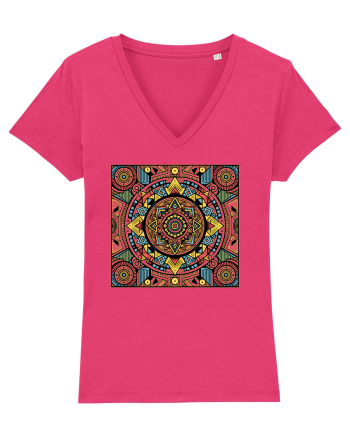ABSTRACT GEOMETRIC 5 Raspberry