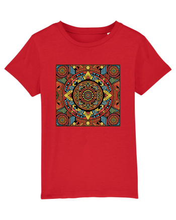 ABSTRACT GEOMETRIC 5 Red