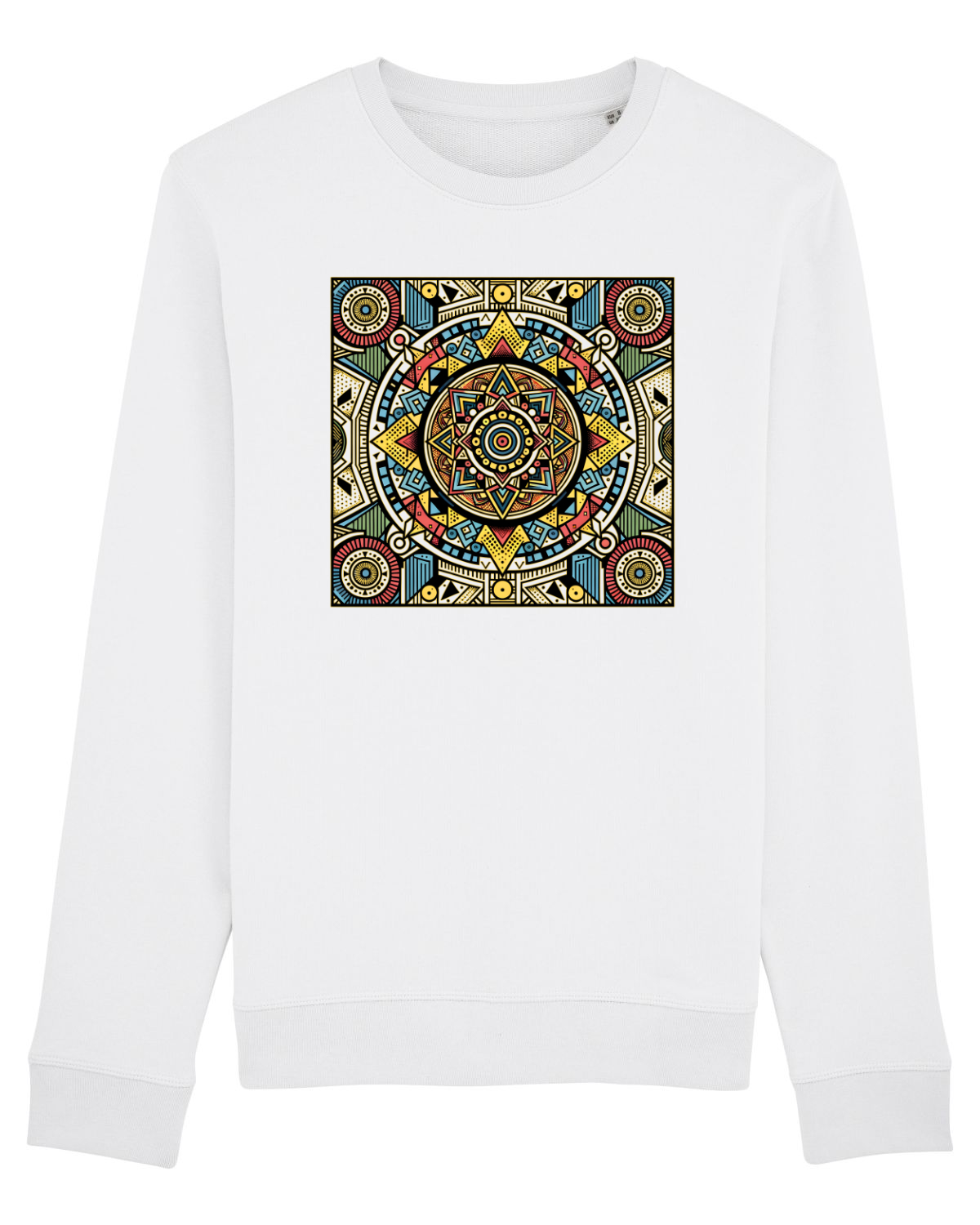 Bluză mânecă lungă Unisex Rise White