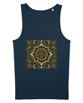 ABSTRACT GEOMETRIC 5 Navy