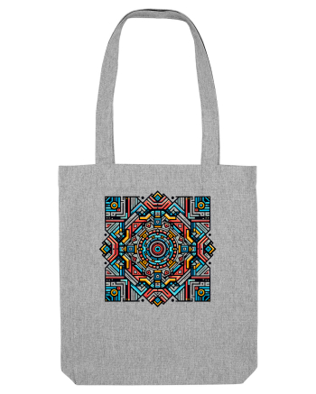 ABSTRACT GEOMETRIC 6 Heather Grey