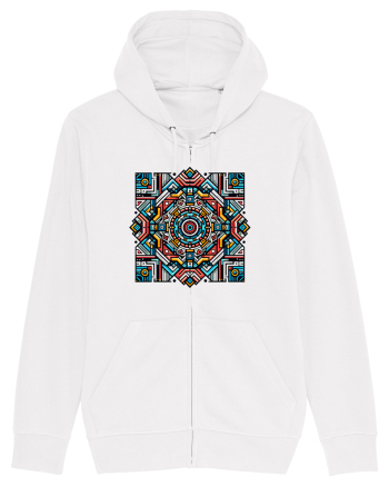 ABSTRACT GEOMETRIC 6 White