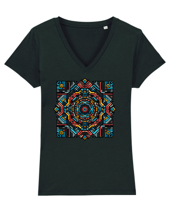 ABSTRACT GEOMETRIC 6 Black