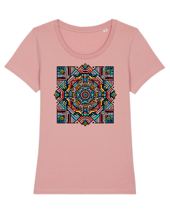 ABSTRACT GEOMETRIC 6 Canyon Pink