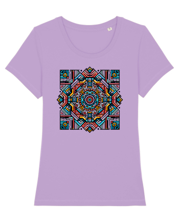 ABSTRACT GEOMETRIC 6 Lavender Dawn