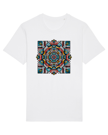 ABSTRACT GEOMETRIC 6 White