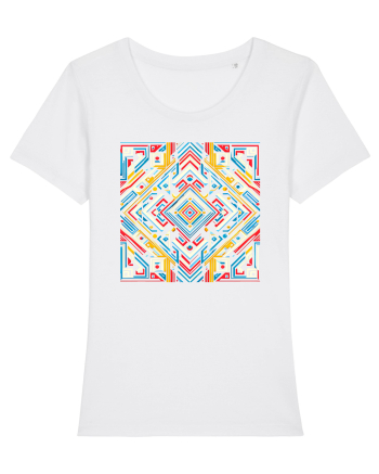 ABSTRACT GEOMETRIC MINIMALIST 5 White