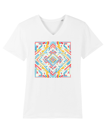 ABSTRACT GEOMETRIC MINIMALIST 5 White