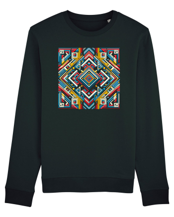 ABSTRACT GEOMETRIC MINIMALIST 5 Black