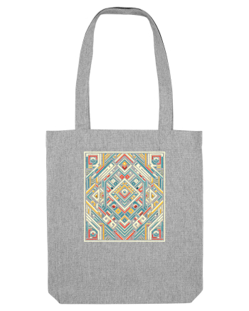ABSTRACT GEOMETRIC MINIMALIST 6 Heather Grey