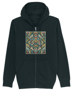 ABSTRACT GEOMETRIC MINIMALIST 6 Hanorac cu fermoar Unisex Connector