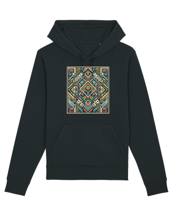 ABSTRACT GEOMETRIC MINIMALIST 6 Black