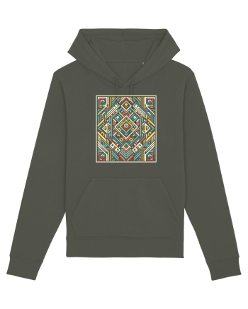 ABSTRACT GEOMETRIC MINIMALIST 6 Khaki