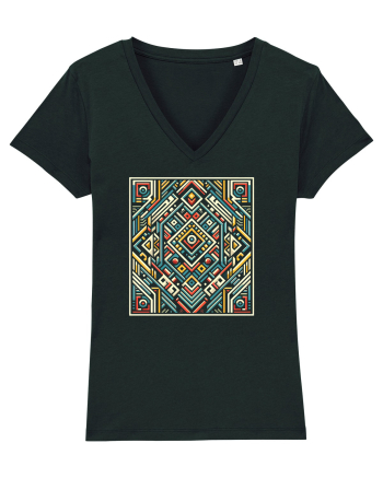 ABSTRACT GEOMETRIC MINIMALIST 6 Black