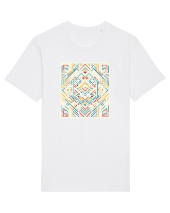 ABSTRACT GEOMETRIC MINIMALIST 6 White