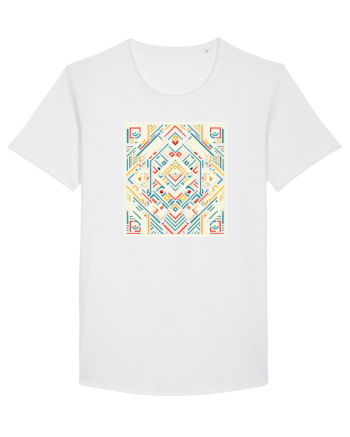 ABSTRACT GEOMETRIC MINIMALIST 6 White
