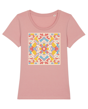 ABSTRACT GEOMETRIC MINIMALIST 7 Canyon Pink