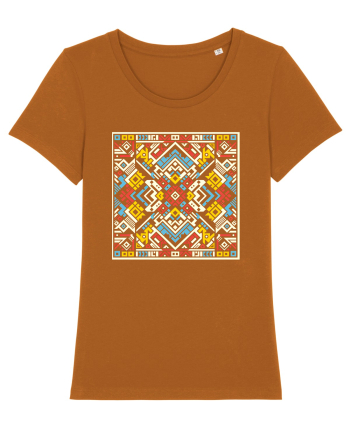 ABSTRACT GEOMETRIC MINIMALIST 7 Roasted Orange