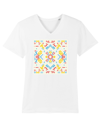 ABSTRACT GEOMETRIC MINIMALIST 7 White