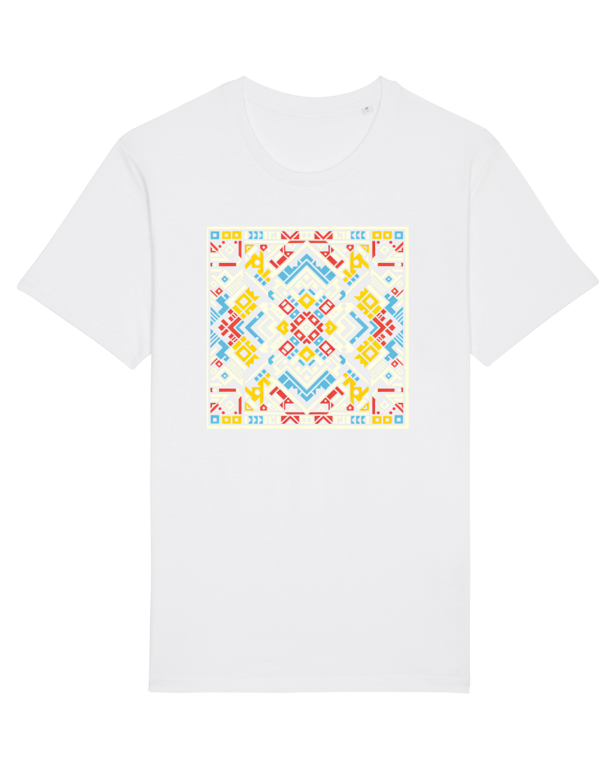 Tricou mânecă scurtă Unisex Rocker White