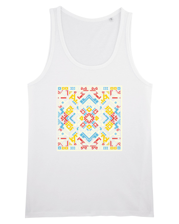 ABSTRACT GEOMETRIC MINIMALIST 7 White