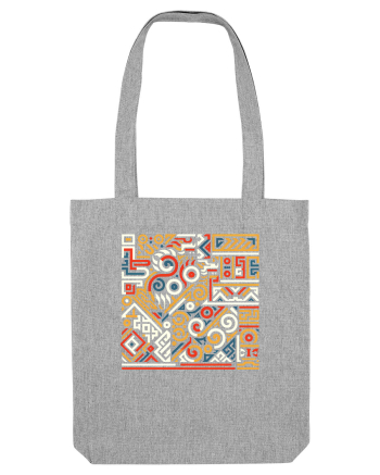 ABSTRACT GEOMETRIC 7 Heather Grey