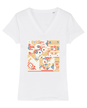 ABSTRACT GEOMETRIC 7 White
