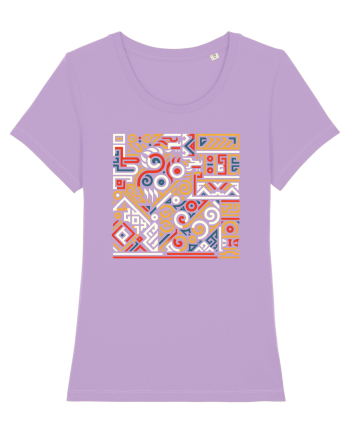 ABSTRACT GEOMETRIC 7 Lavender Dawn