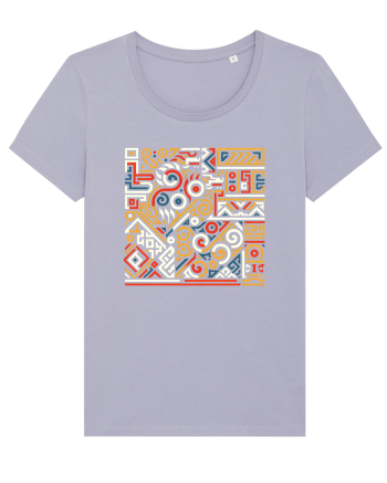 ABSTRACT GEOMETRIC 7 Lavender