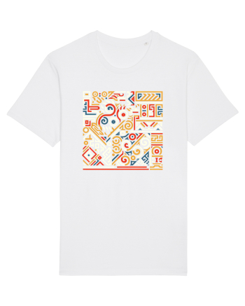 ABSTRACT GEOMETRIC 7 White