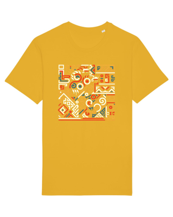 ABSTRACT GEOMETRIC 7 Spectra Yellow