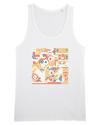 ABSTRACT GEOMETRIC 7 White