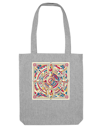 ABSTRACT GEOMETRIC 8 Heather Grey