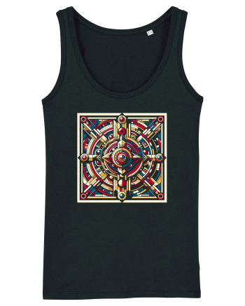 ABSTRACT GEOMETRIC 8 Black