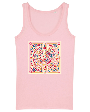 ABSTRACT GEOMETRIC 8 Cotton Pink