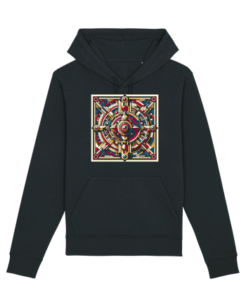 ABSTRACT GEOMETRIC 8 Black