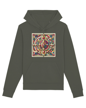 ABSTRACT GEOMETRIC 8 Khaki