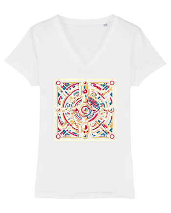 ABSTRACT GEOMETRIC 8 White
